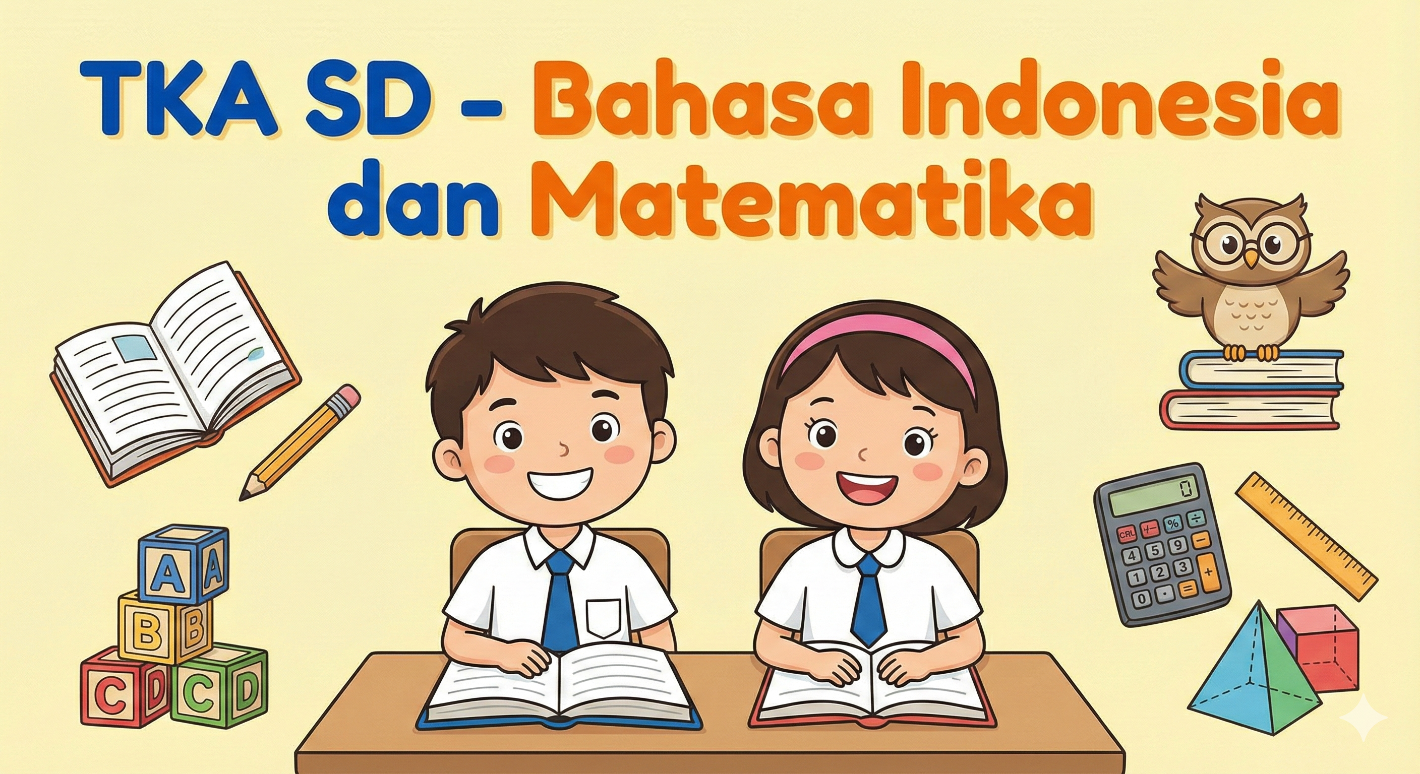 TKA SD - Bahasa Indonesia dan Matematika